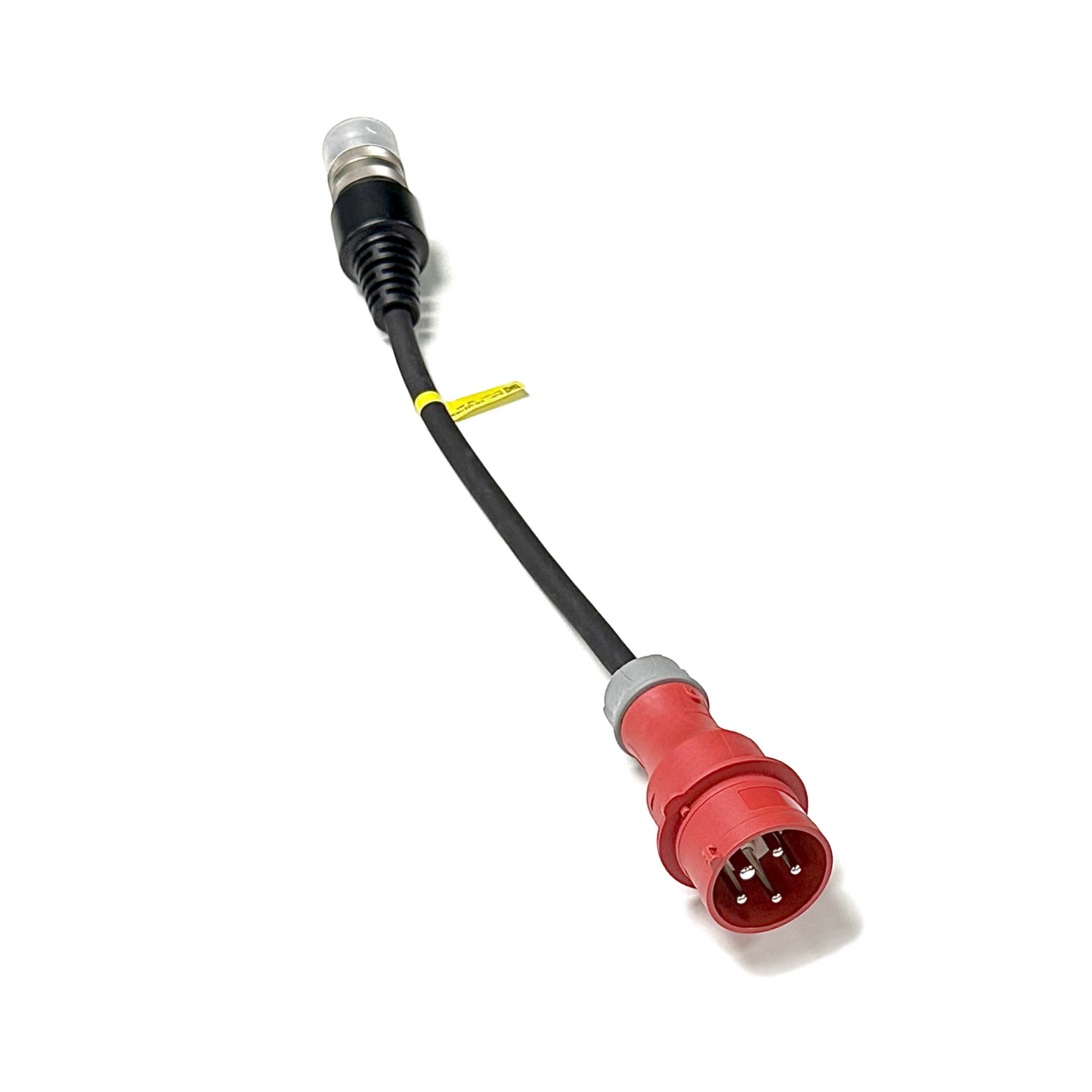 All-in-One EV Portable (Mobile) Charger CEE 16A/3-Phase Red Commando Industrial Adaptor Plug