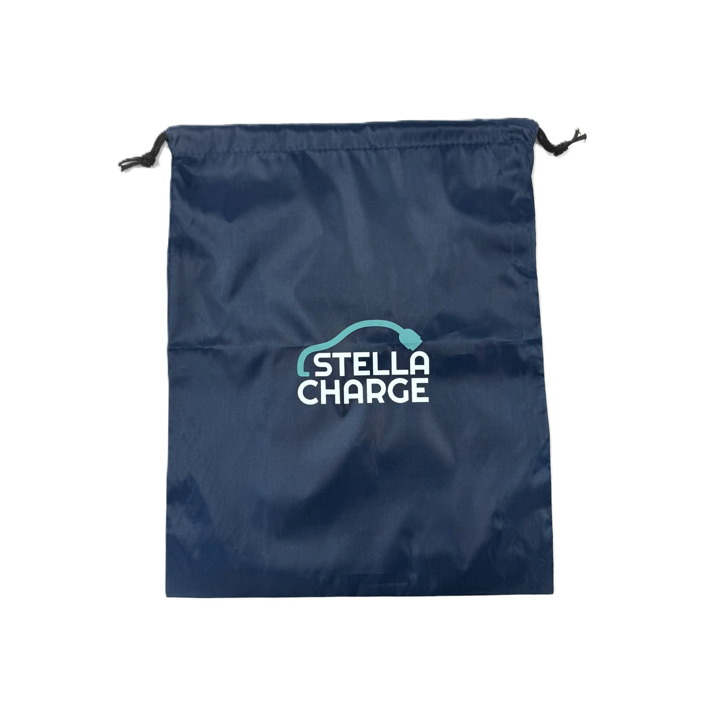 Drawstring Rucksack (Blue) for EV Charging Cables & Extension Leads with Stella Charge logo