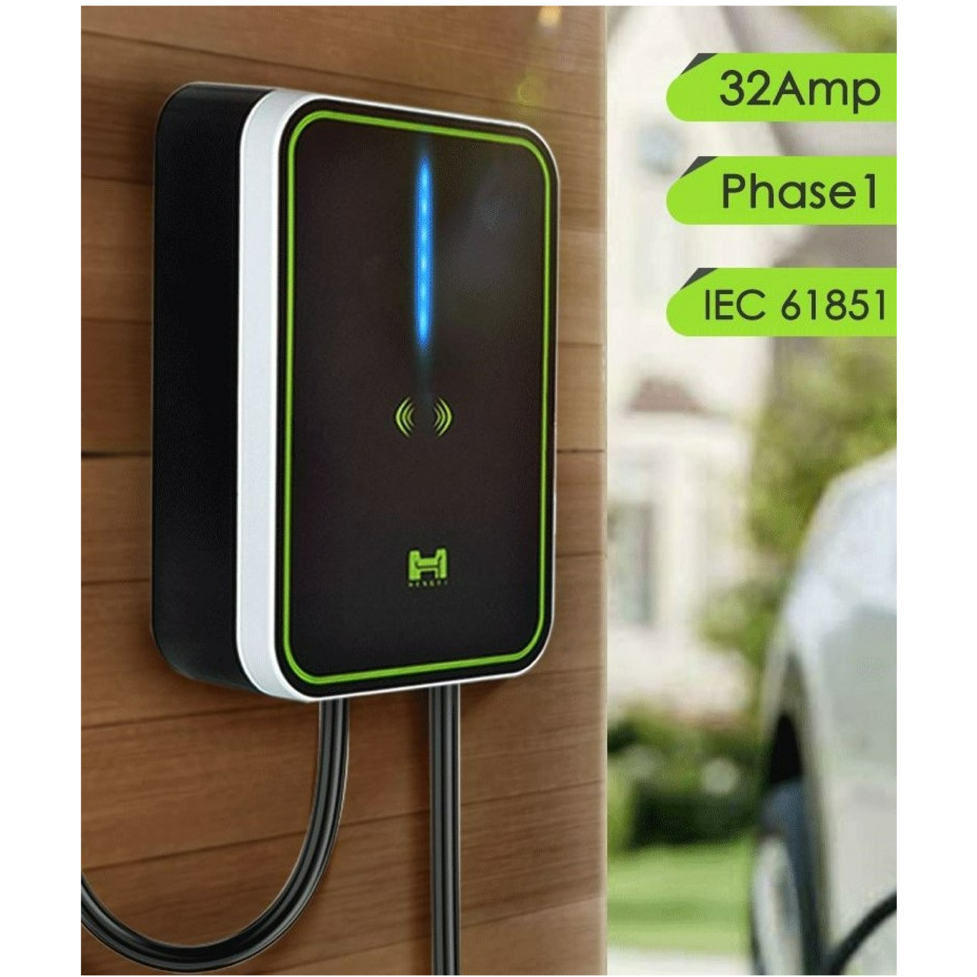 Dark Horse 7kW Smart Wallbox EV Charging Station  OZEV & UKCA Certified