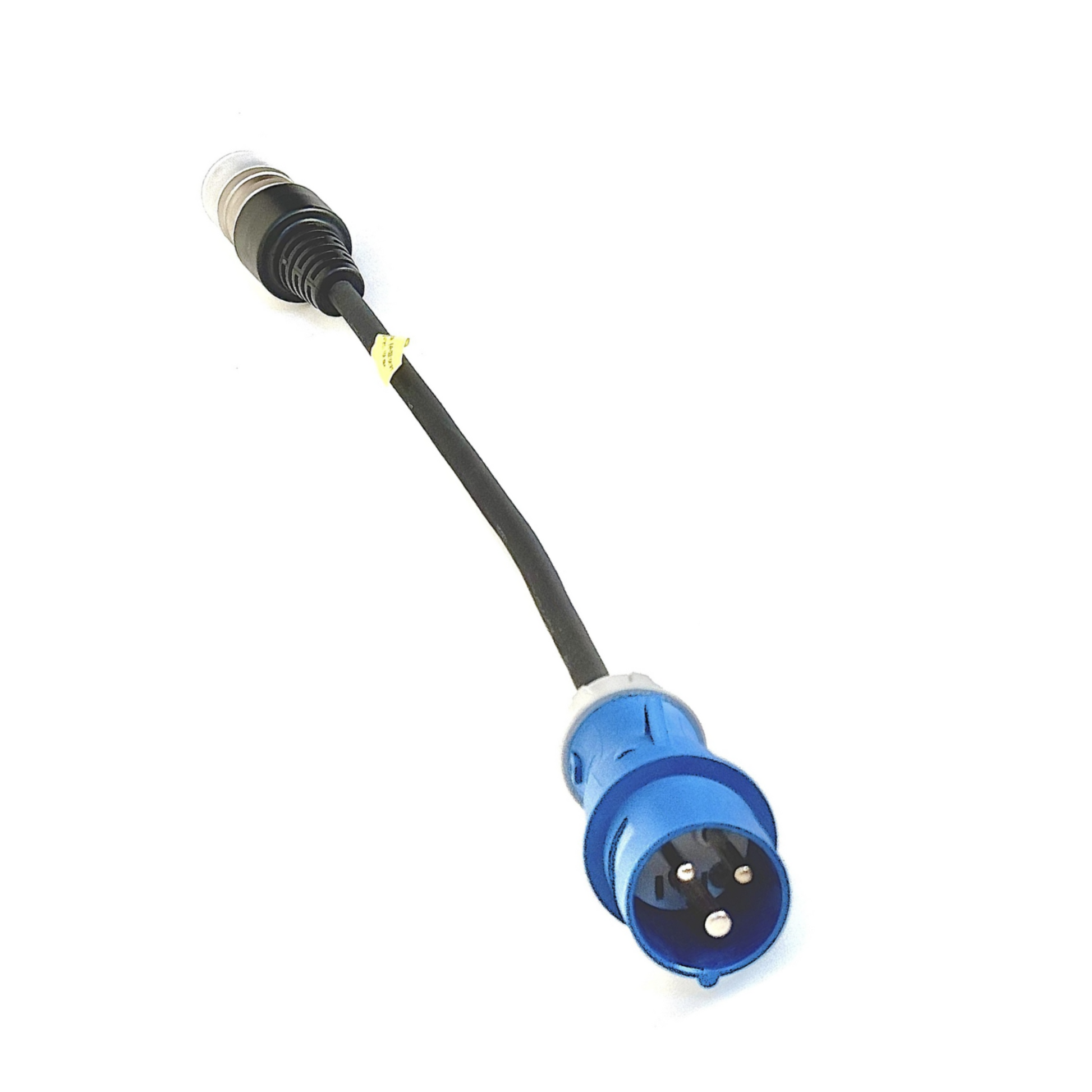 CEE16 Blue Commando Ceeform Adaptor Tail Connector (16A) for the All-in-One EV Mobile Charger Type 2
