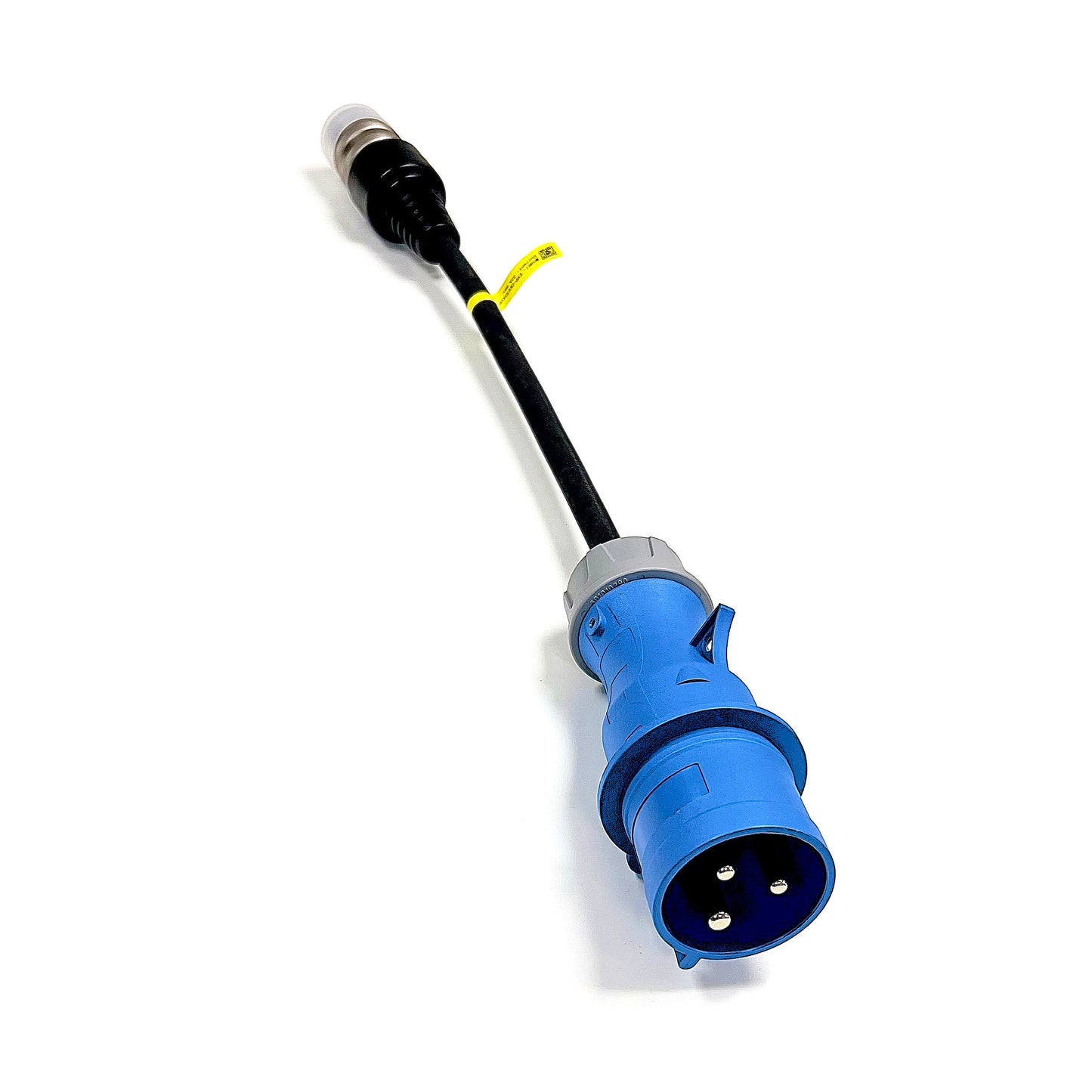 All-in-One EV Mobile Charger CEE32 Blue Commando Connector Adaptor Tail