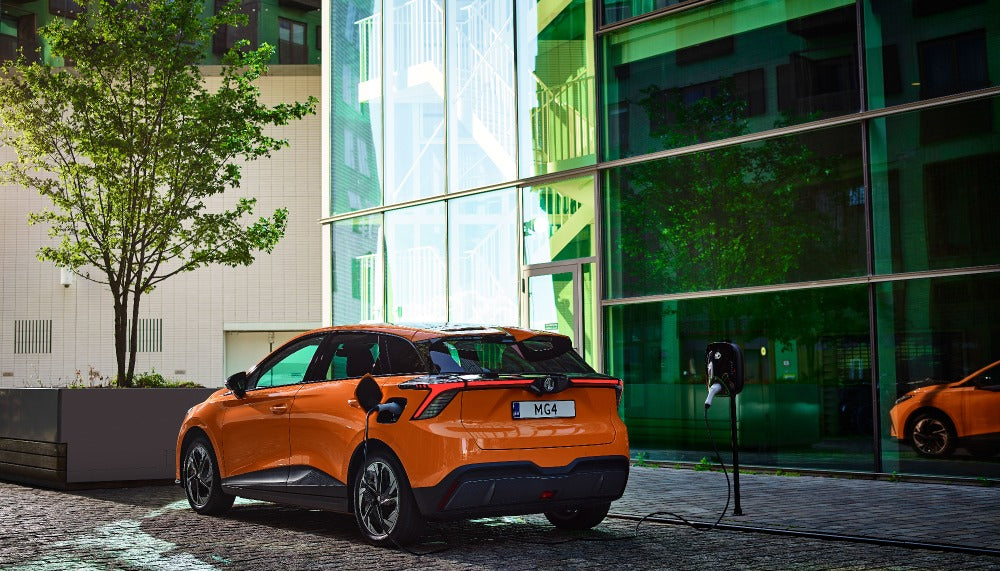 MG MG4 EV Charging in public - Charge your MG MG4 EV - Compatible Chargers available at Stella Charge