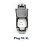 EV Portable 'Granny' Charger 3-Pin (13A) Weatherproof Extension Lead – Plug Fit: XL Socket Enclosure
