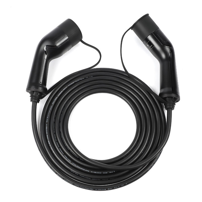 EV Public Charging Cable, Type 1 to Type 2, 16/32 Amp, 3.6/7.2 kW