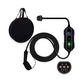 EV Portable Charger Type 2 with LCD Screen  UK 3 Pin Plug  Current Adjustable