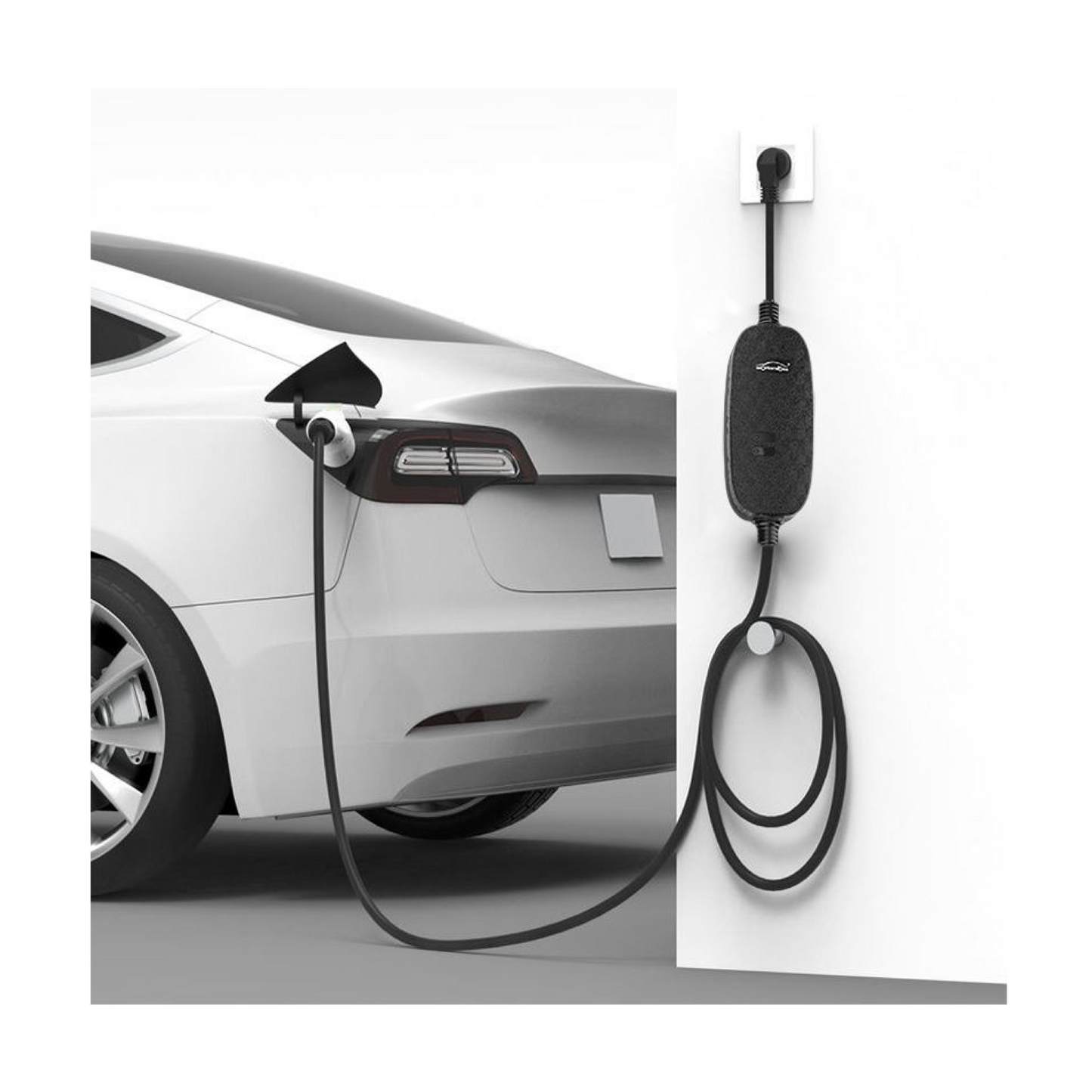 EV Portable 'Granny' Charger Type 2  UK 3 Pin Plug no LCD display